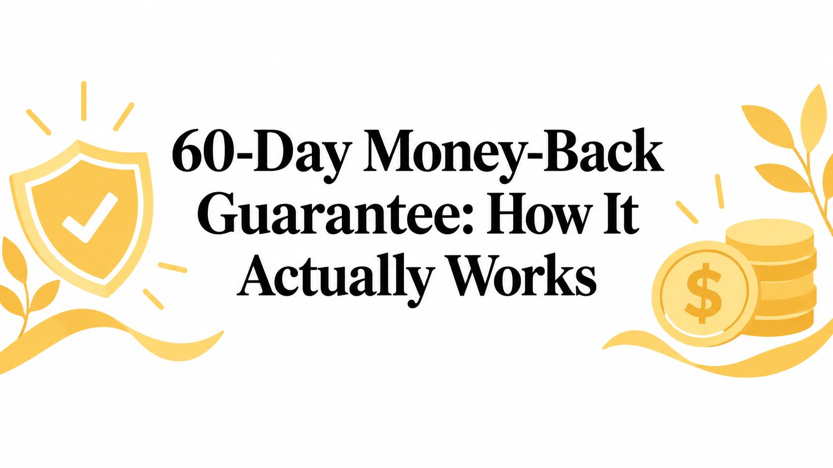 60-Day Money-Back Guarantee: How It Actually Works
