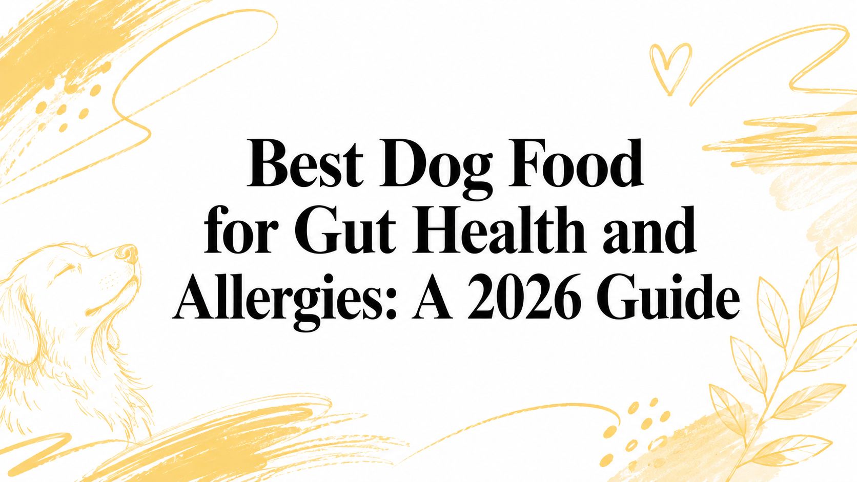 Best Dog Food for Gut Health and Allergies: A 2026 Guide