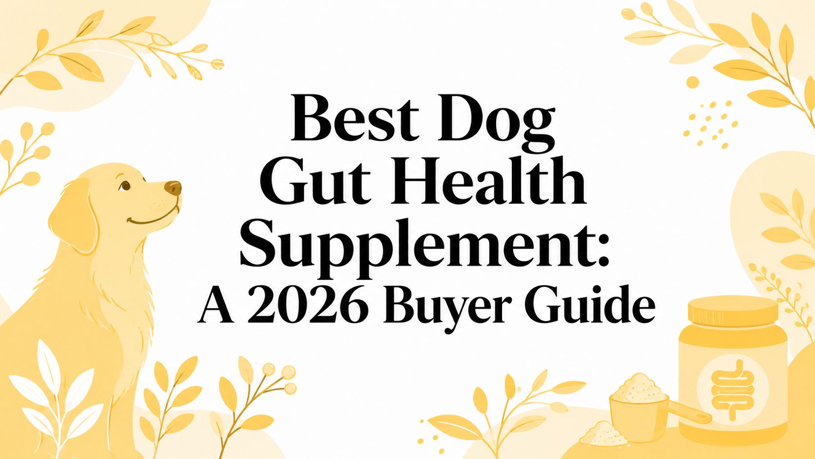 Best Dog Gut Health Supplement: A 2026 Buyer Guide