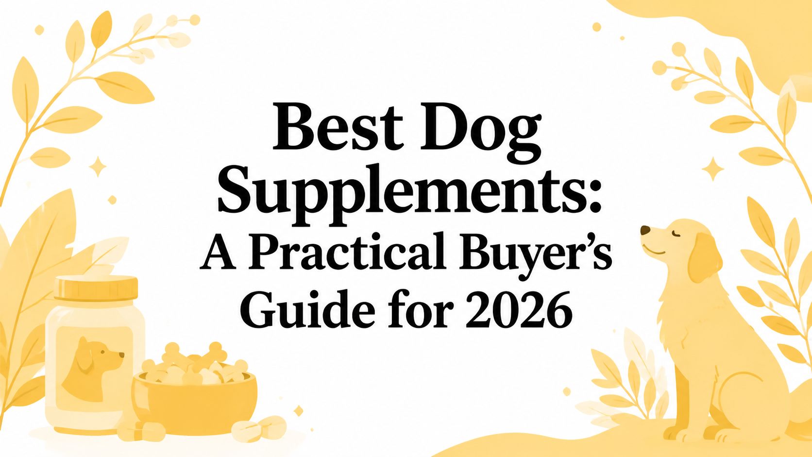 Best Dog Supplements: A Practical Buyer's Guide for 2026