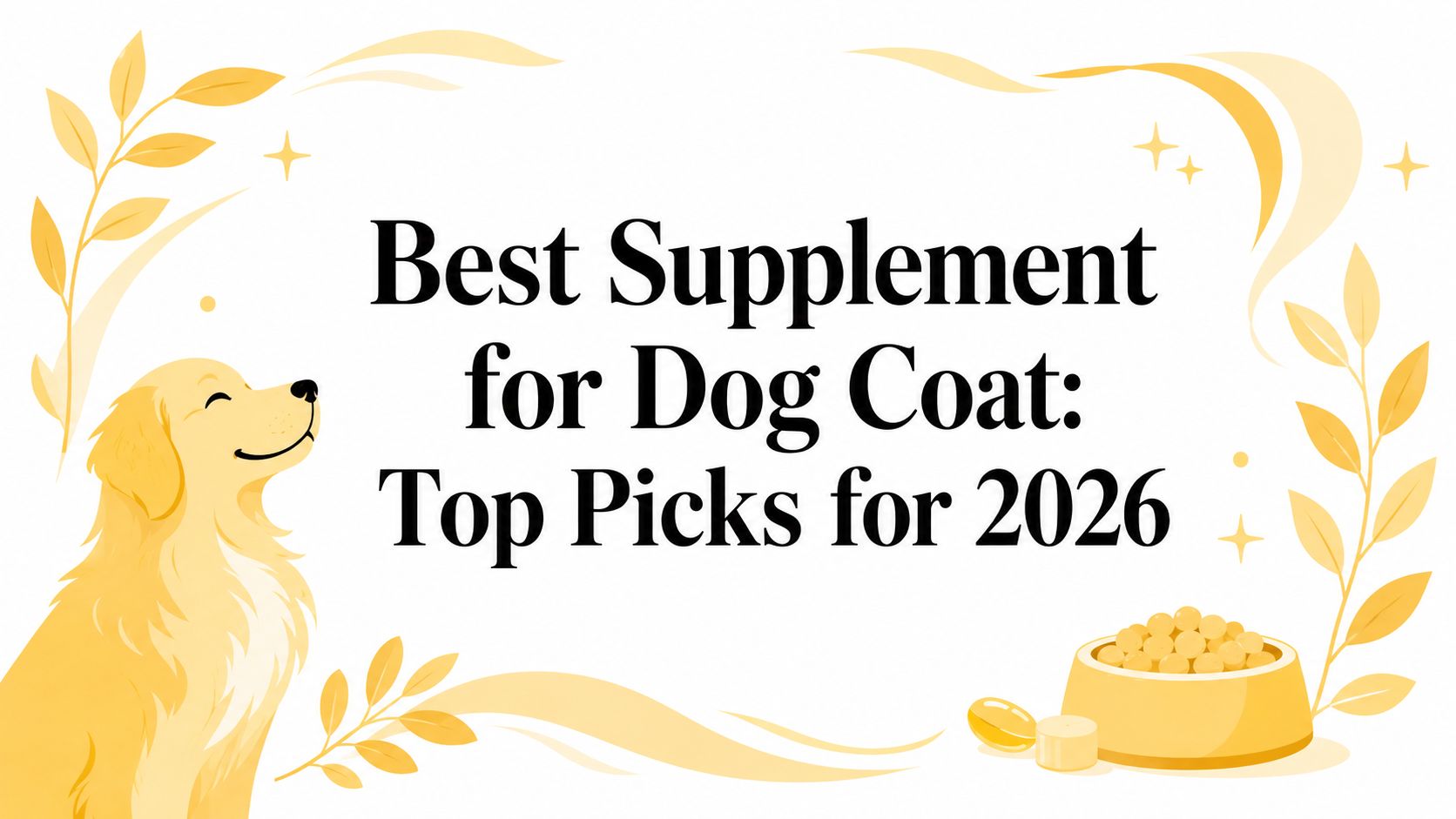 Best Supplement for Dog Coat: Top Picks for 2026