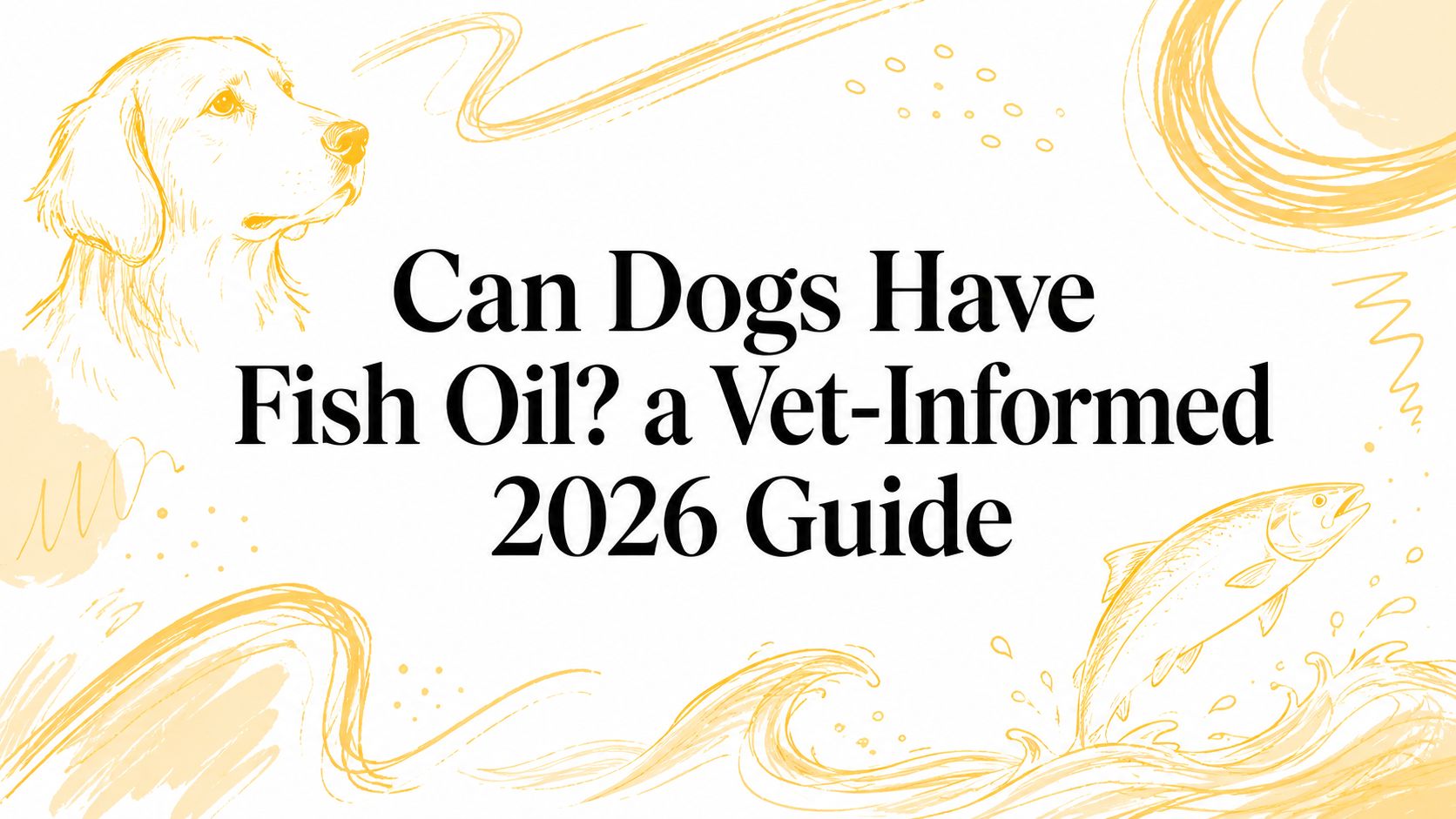 Can Dogs Have Fish Oil? a Vet-Informed 2026 Guide