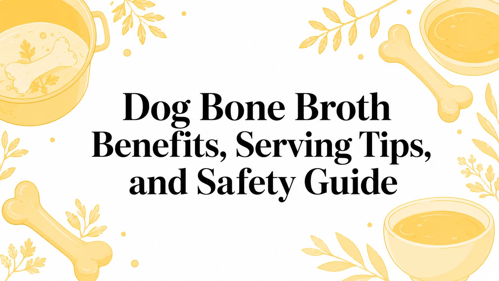 Dog Bone Broth Benefits, Serving Tips, and Safety Guide