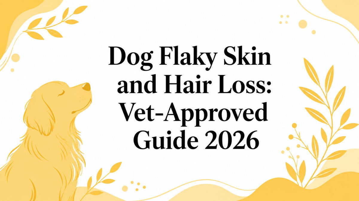 Dog Flaky Skin and Hair Loss: Vet-Approved Guide 2026