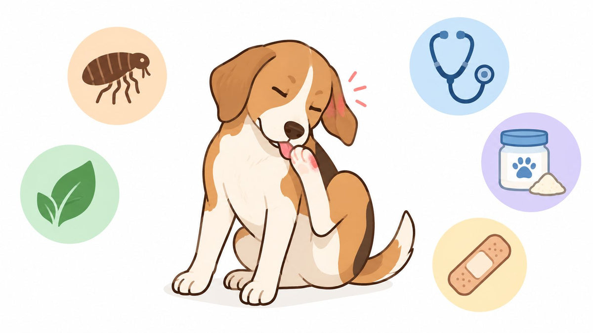 Dog Scratching and Licking: Causes and Care
