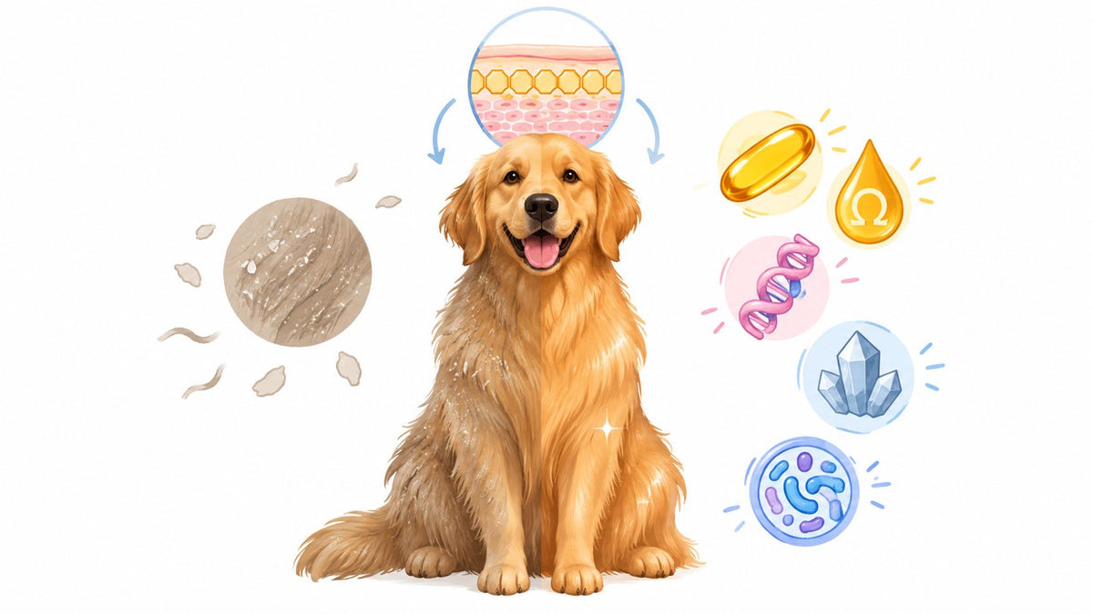Dog Supplements for Dry Skin Guide