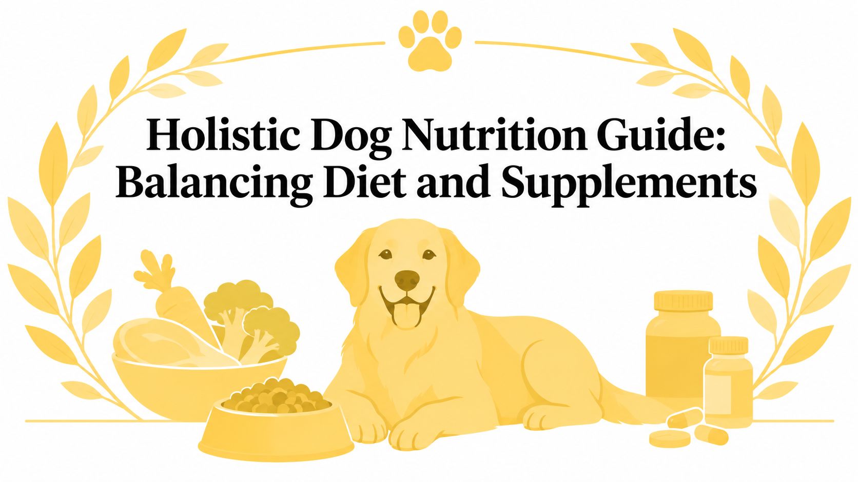 Holistic Dog Nutrition Guide: Balancing Diet and Supplements