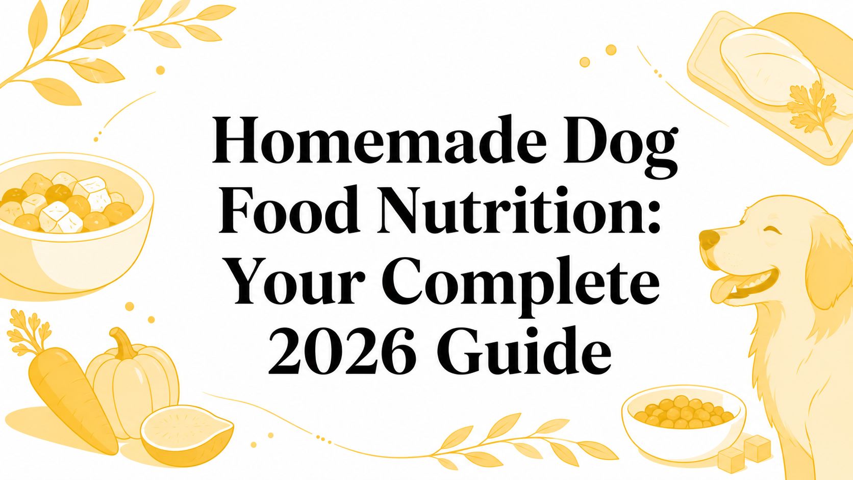 Homemade Dog Food Nutrition: Your Complete 2026 Guide