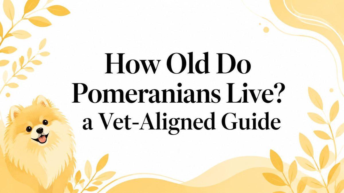 How Old Do Pomeranians Live? a Vet-Aligned Guide