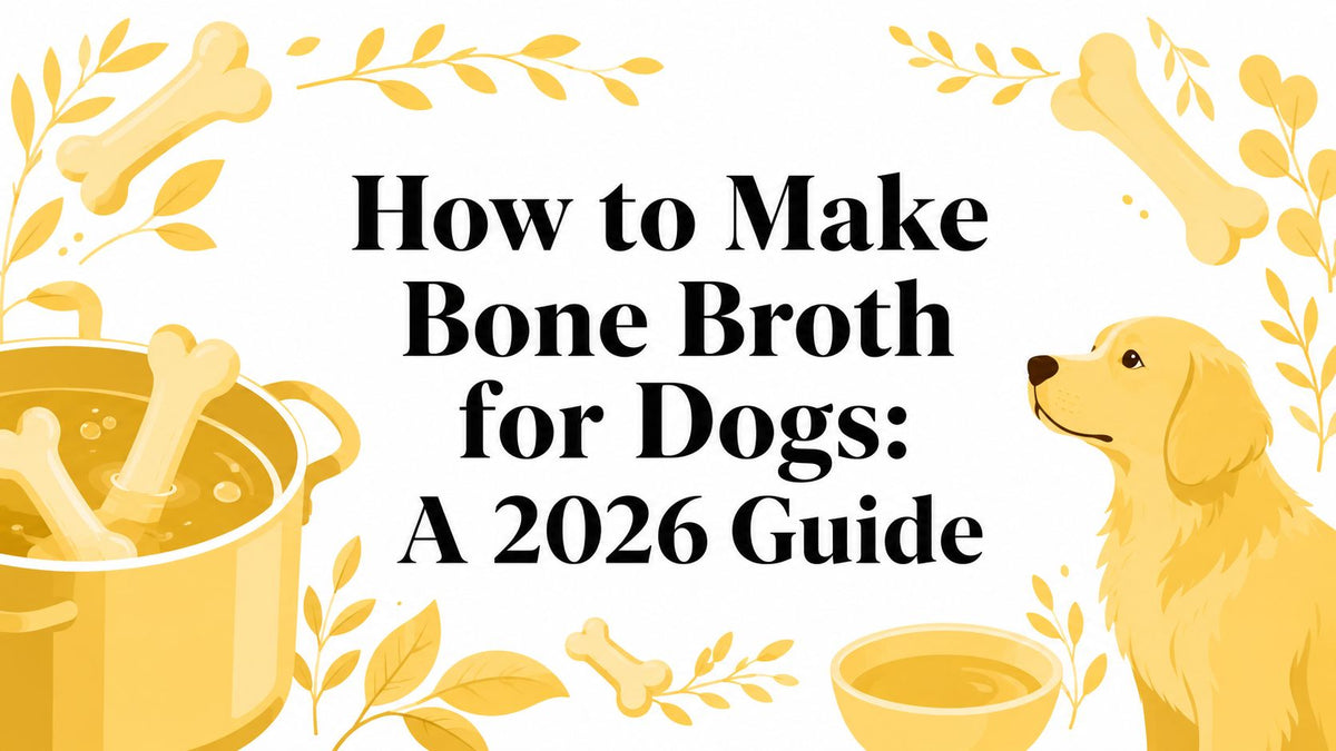 How to Make Bone Broth for Dogs: A 2026 Guide