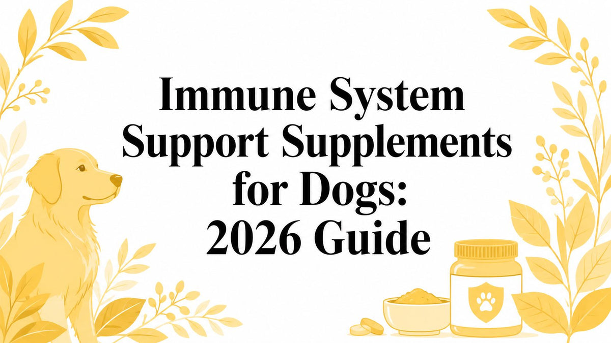 Immune System Support Supplements for Dogs: 2026 Guide