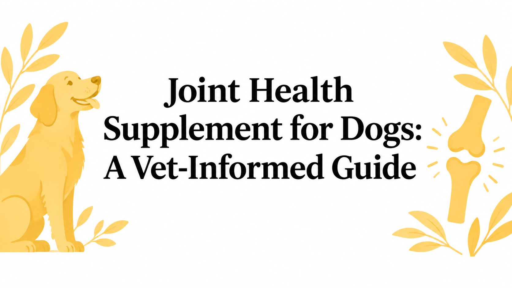 Joint Health Supplement for Dogs: A Vet-Informed Guide