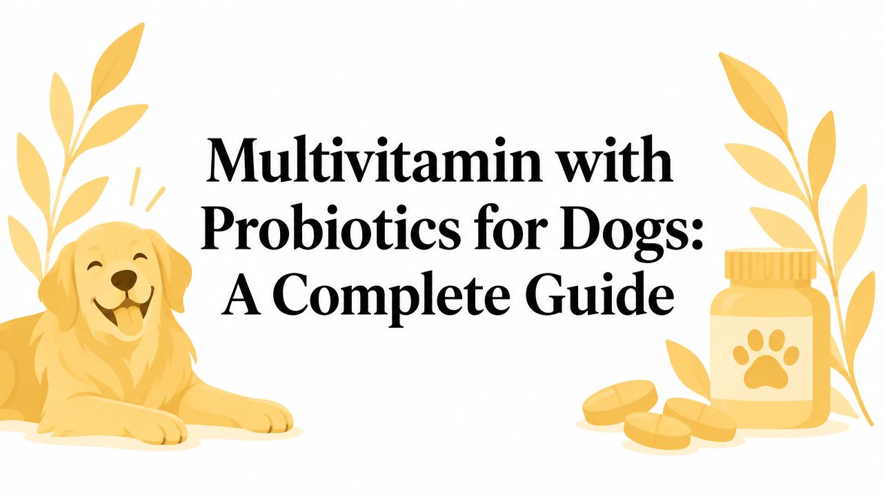 Multivitamin with Probiotics for Dogs: A Complete Guide