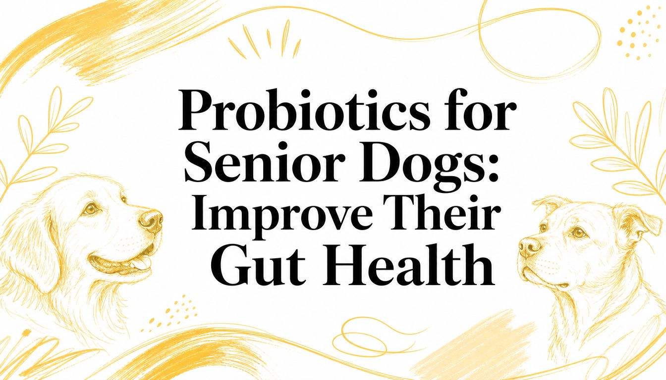 Probiotics for Senior Dogs: Improve Their Gut Health