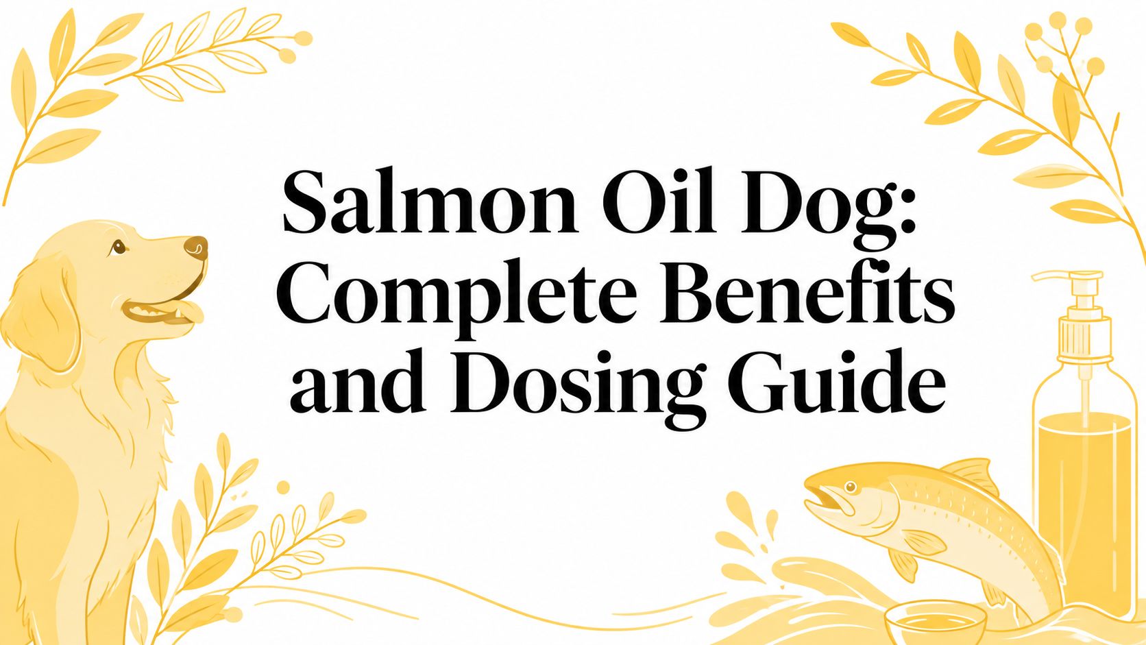 Salmon Oil Dog: Complete Benefits and Dosing Guide