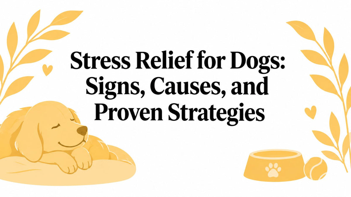 Stress Relief for Dogs: Signs, Causes, and Proven Strategies
